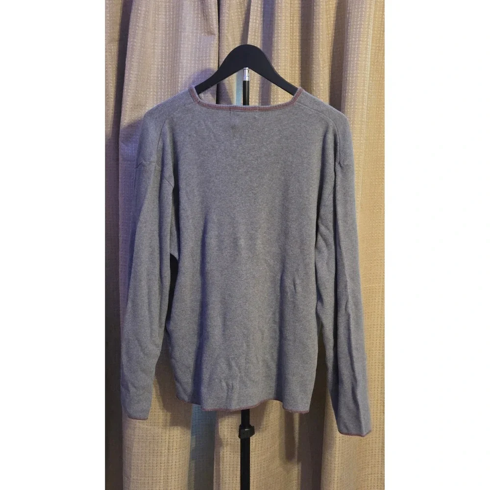 J.Crew Long‎ Sleeve T-Shirt Womens Size XXL Gray